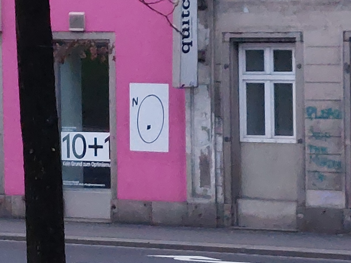 Protest gegen Rechts an einer Linzer Hauswand